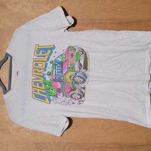 2 for $10‼️Small White Chevrolet Van Unisex T-shirt